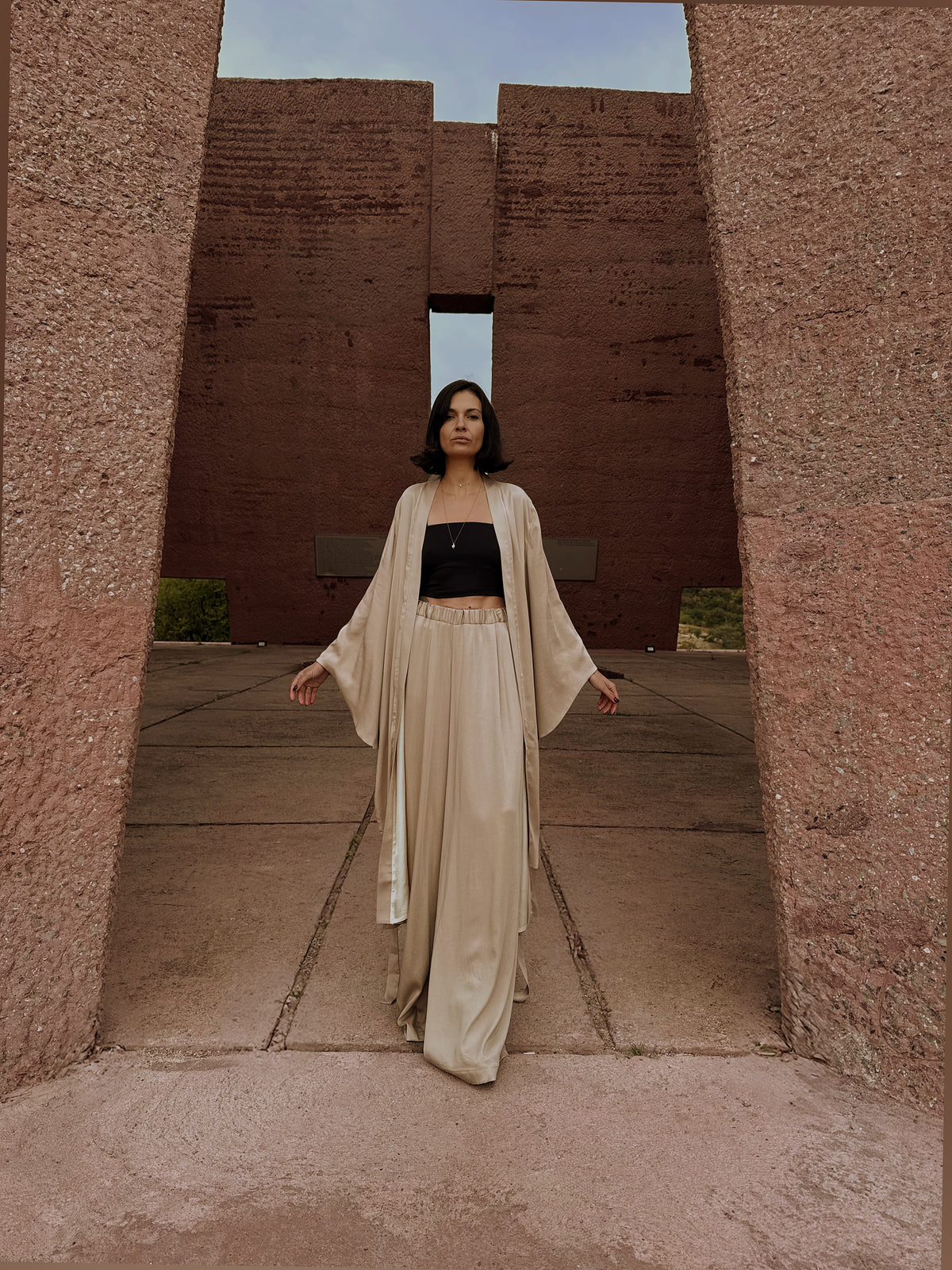 ONO Kimono Robe - Dune