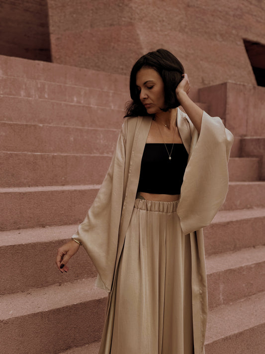 ONO Kimono Robe - Dune