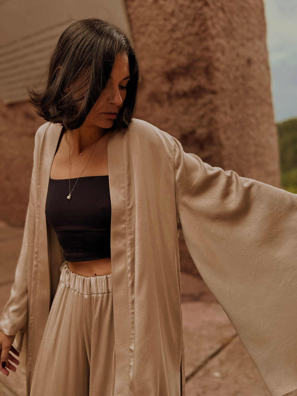 ONO Kimono Robe - Dune