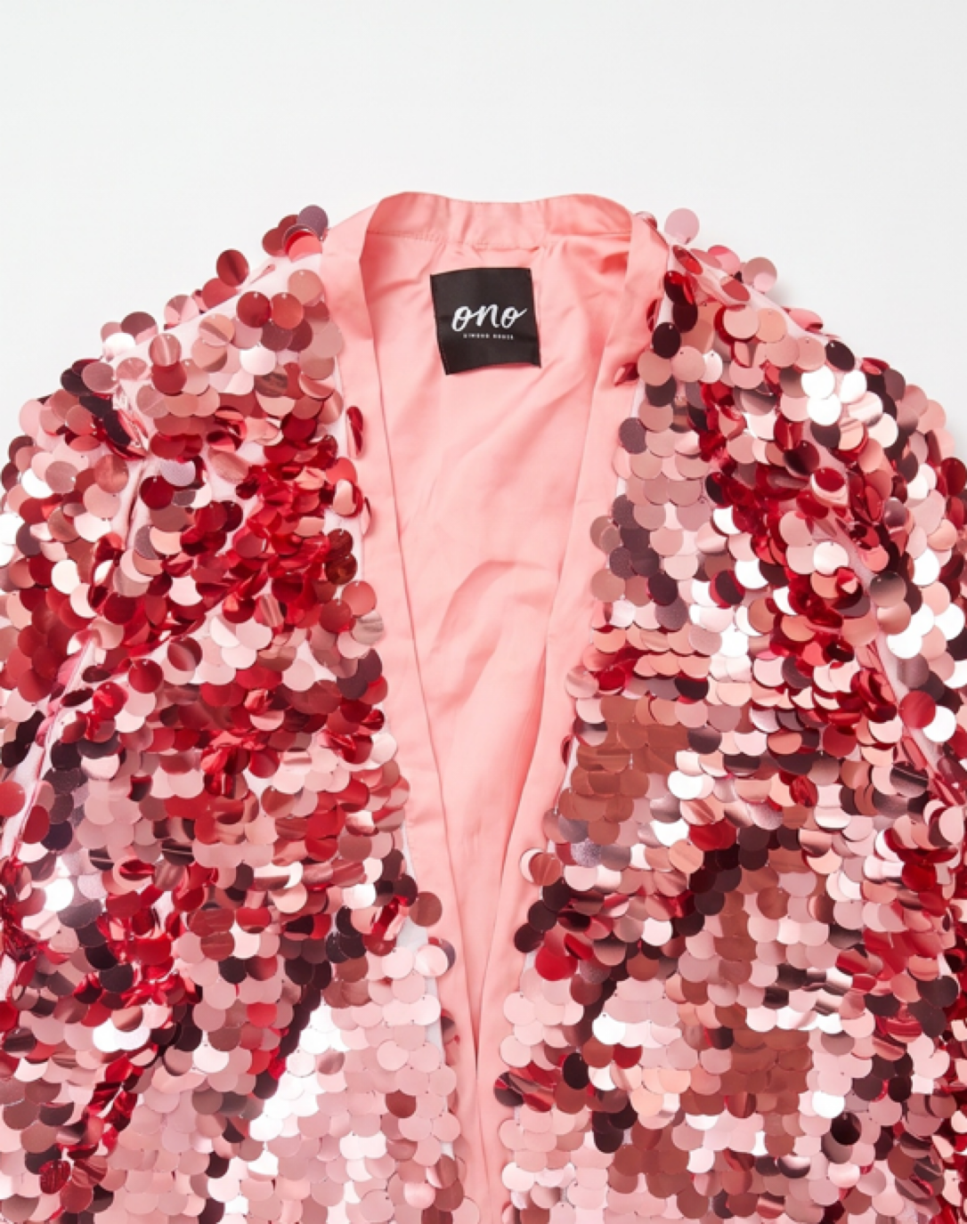 ONO Afterglow - sequin kimono robe