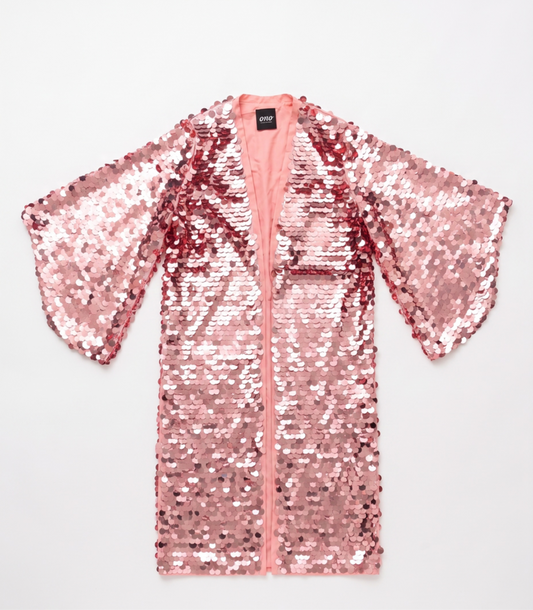 ONO Afterglow - sequin kimono robe